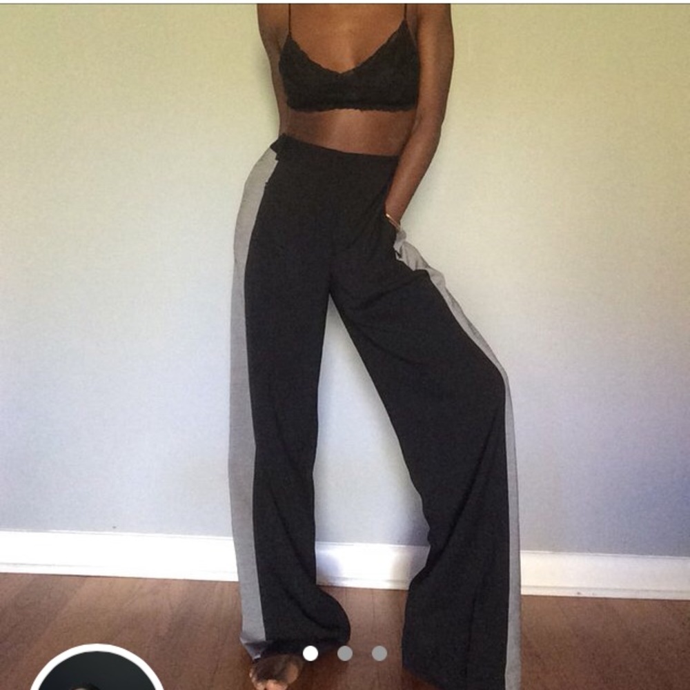 BCBGMAXZAZRIA Color Block Panel Pants